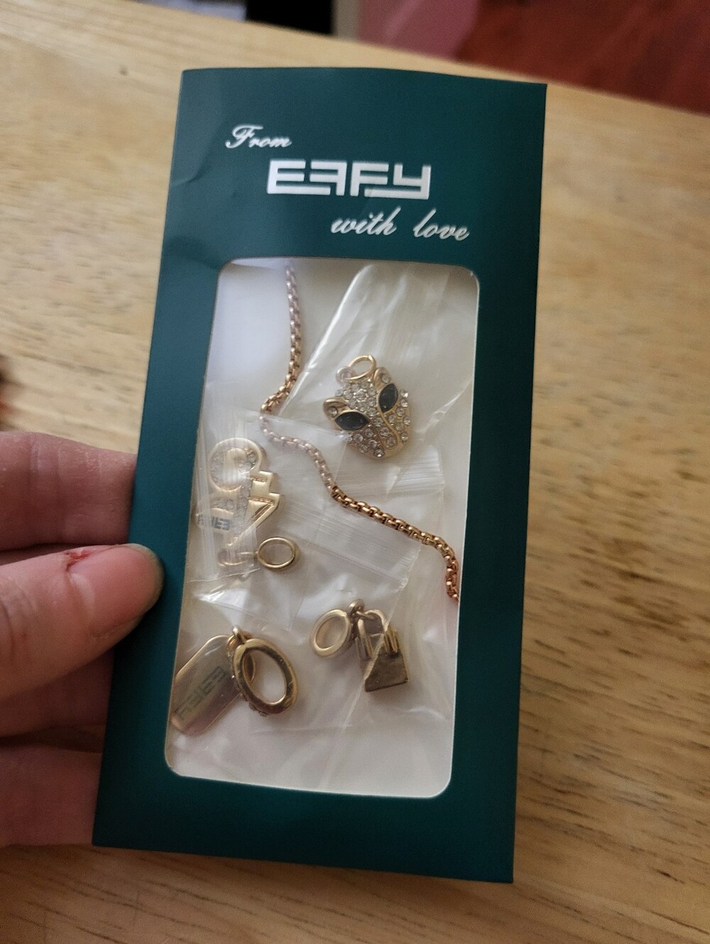 Effy With Love Moments Charm Necklace Set Brand New
